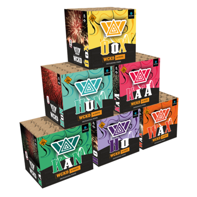 0467  WCKD SIX set van 6 x 20 shots