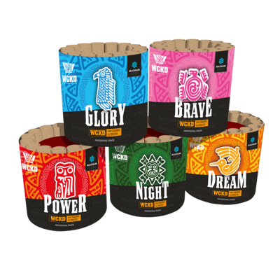 0468  WCKD Winners Set van 5 x 15 shots