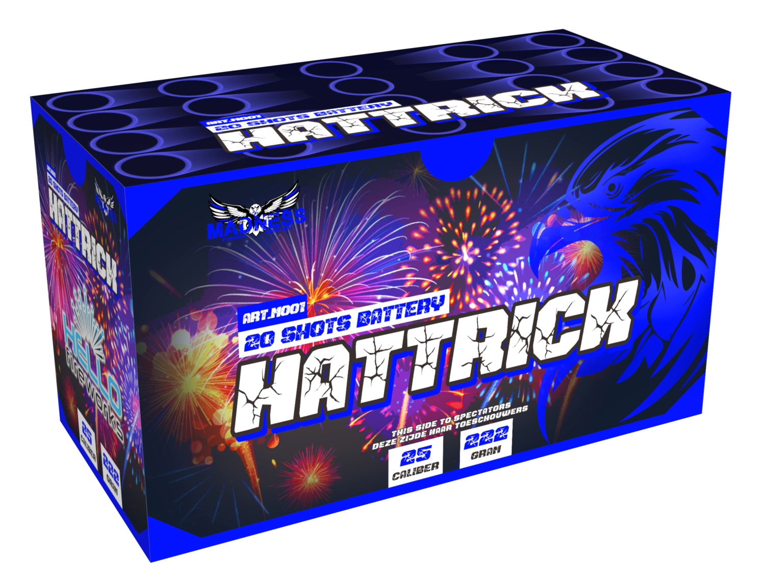 M001 Hattrick  20 shots