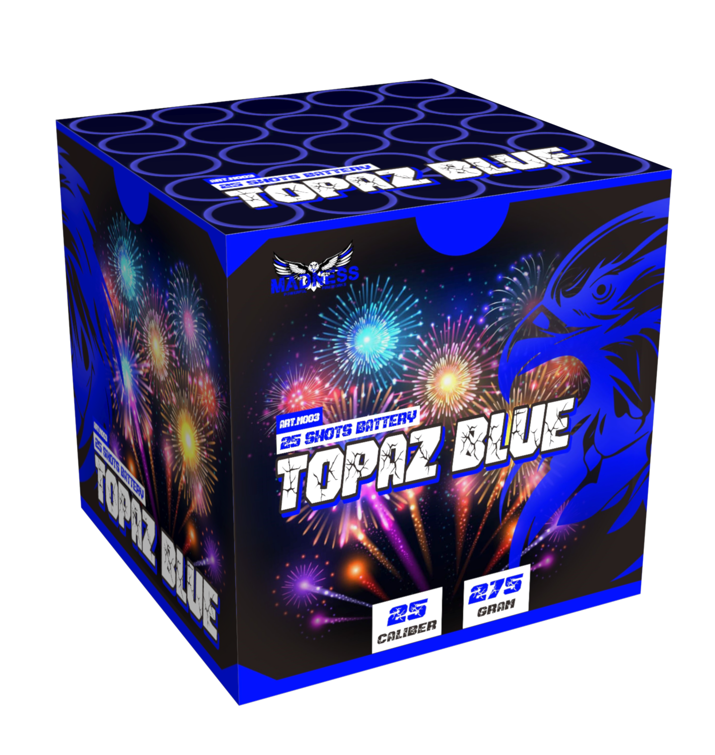 M003 Topaz Blue  25 shots