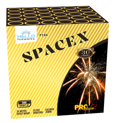 P104 Space-X  30 shots