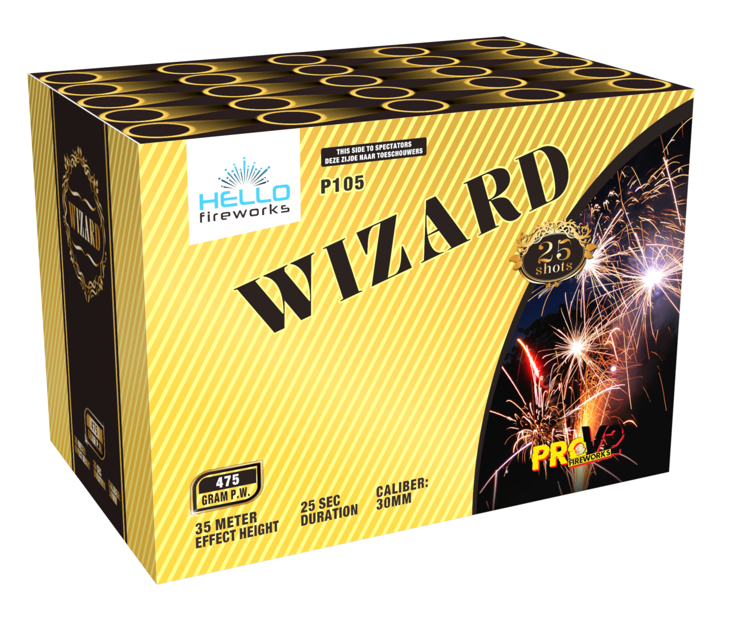 P105 Wizard  25 shots