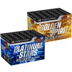 1465 PLATIMUN STARS 500 &amp; GOLD SPIRIT 500 2 x 36 shots