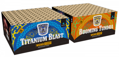 0455 Titanium Blast &amp; Booming Tundra Set van 2 x 100 shots