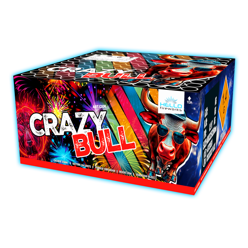 C106 Crazy Bull  144 shots