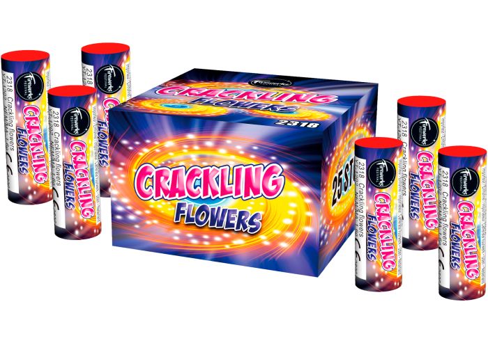 2318 Crackling Flowers 25 stuks