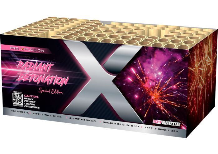 HQN104S  Radiant Detonation  104 Shots