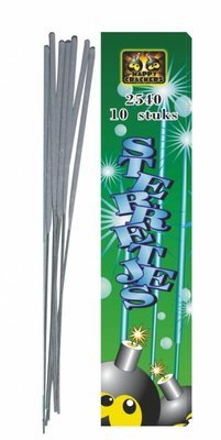 2540 Sterretjes 16 cm 10 stuks