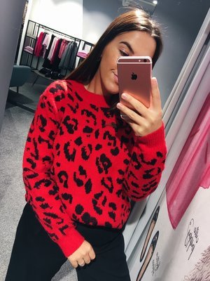 LOVE RED LEOPARD