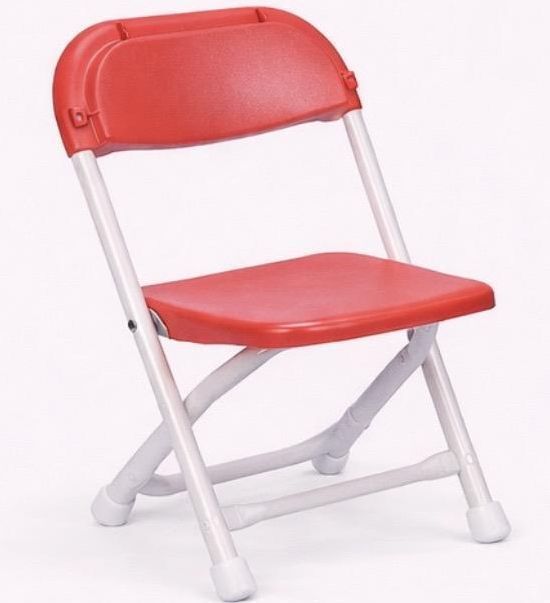 Kids Red Mini Folding Chair