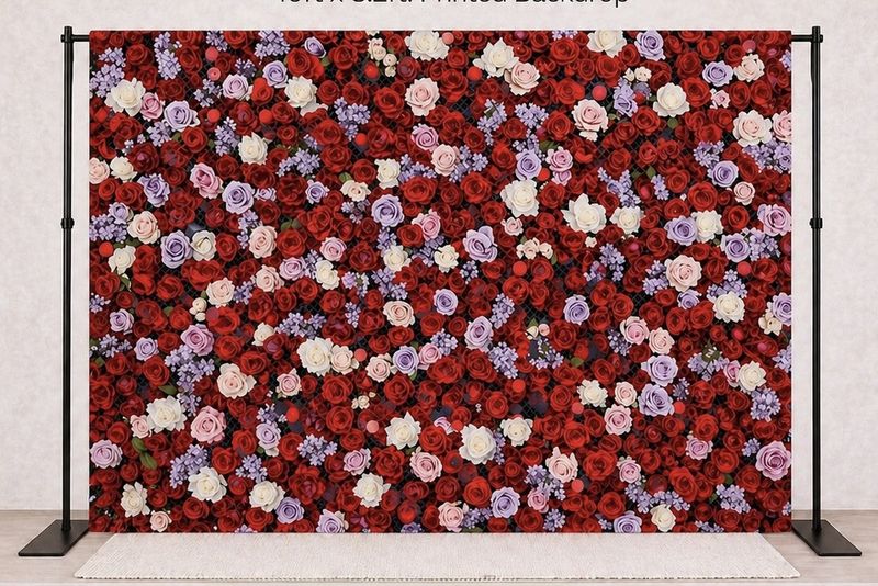 Floral Backdrop Rental