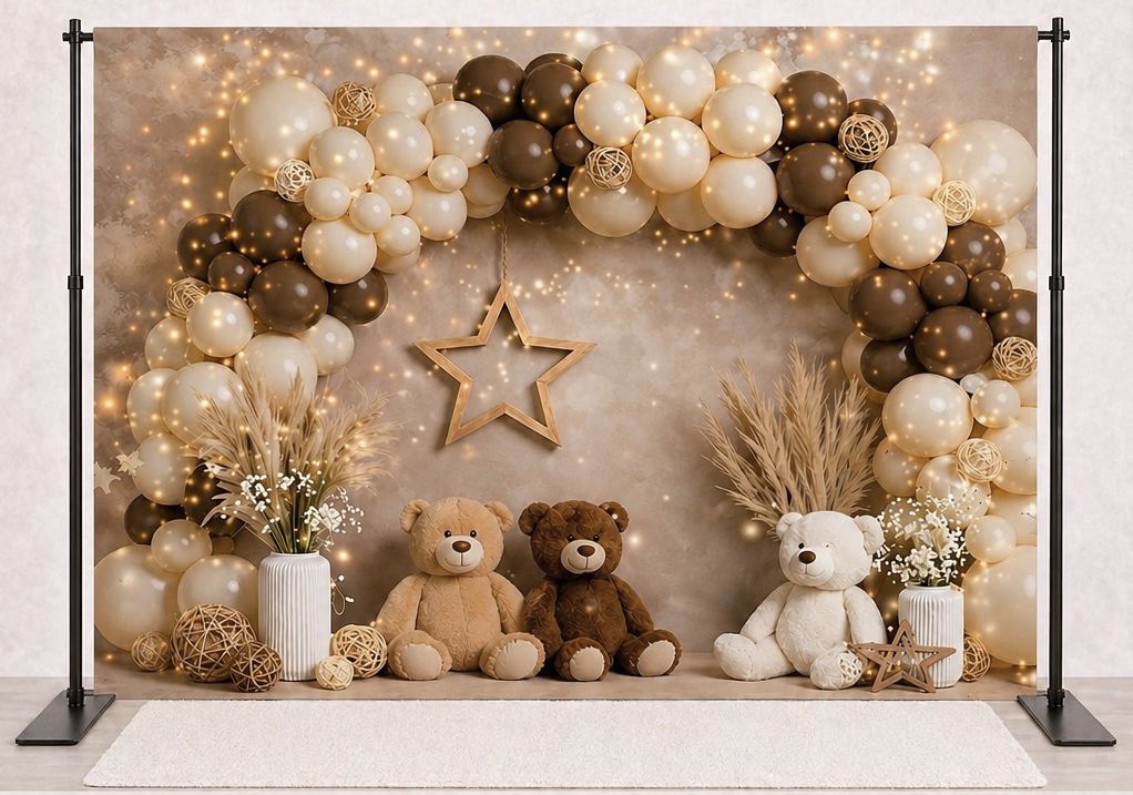 Teddy Bear Backdrop Rental