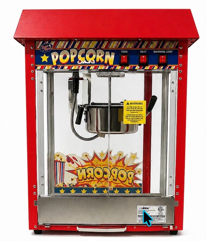 Tabletop Popcorn Popper