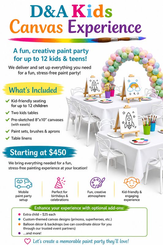 Kids & Teens Canvas Experience