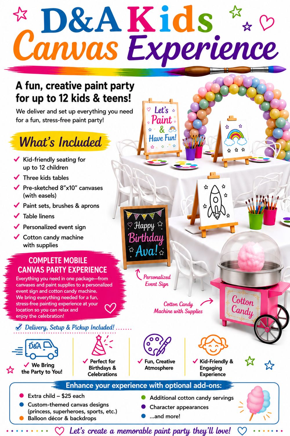 Kids & Teens Canvas Experience
