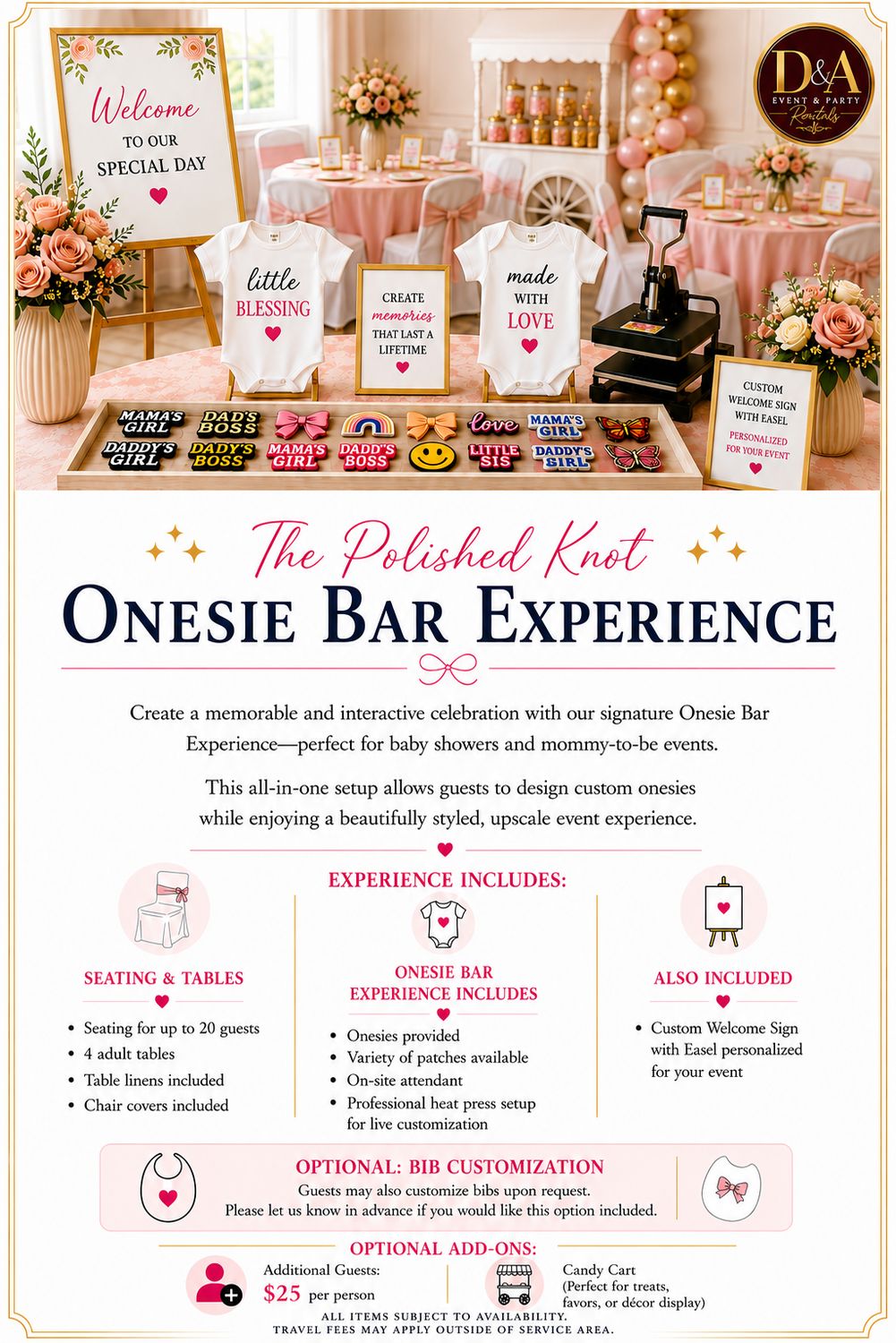 Onsie Bar Experience Onsie Bar Experience