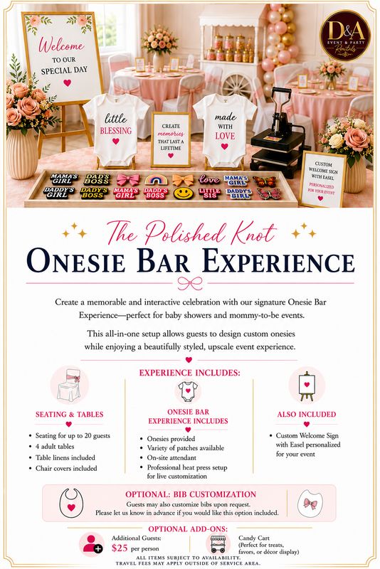 Onsie Bar Experience