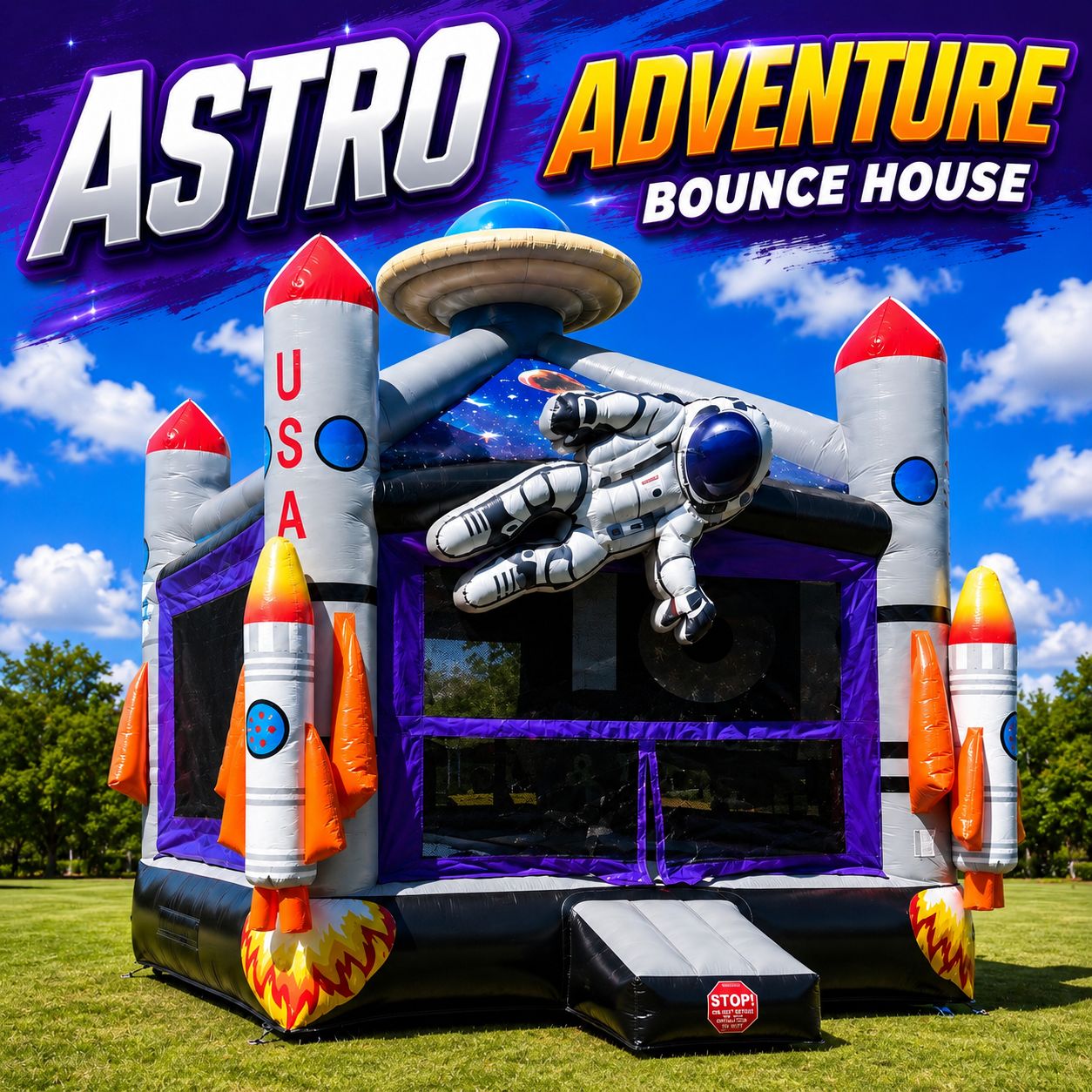 Astro Adventure Bounce House Astro Adventure Bounce House