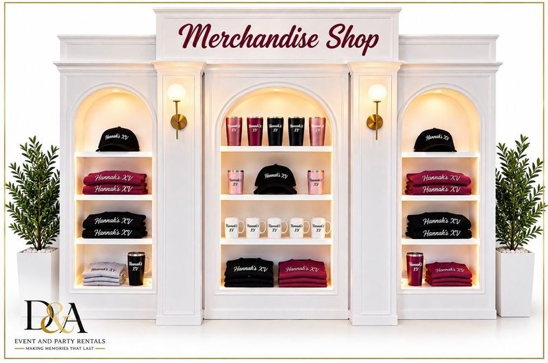 Merchandise Shop Display