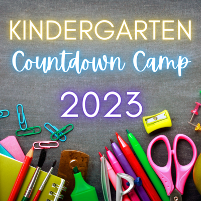 2023 Kindergarten Countdown Camp, June 5th-9th