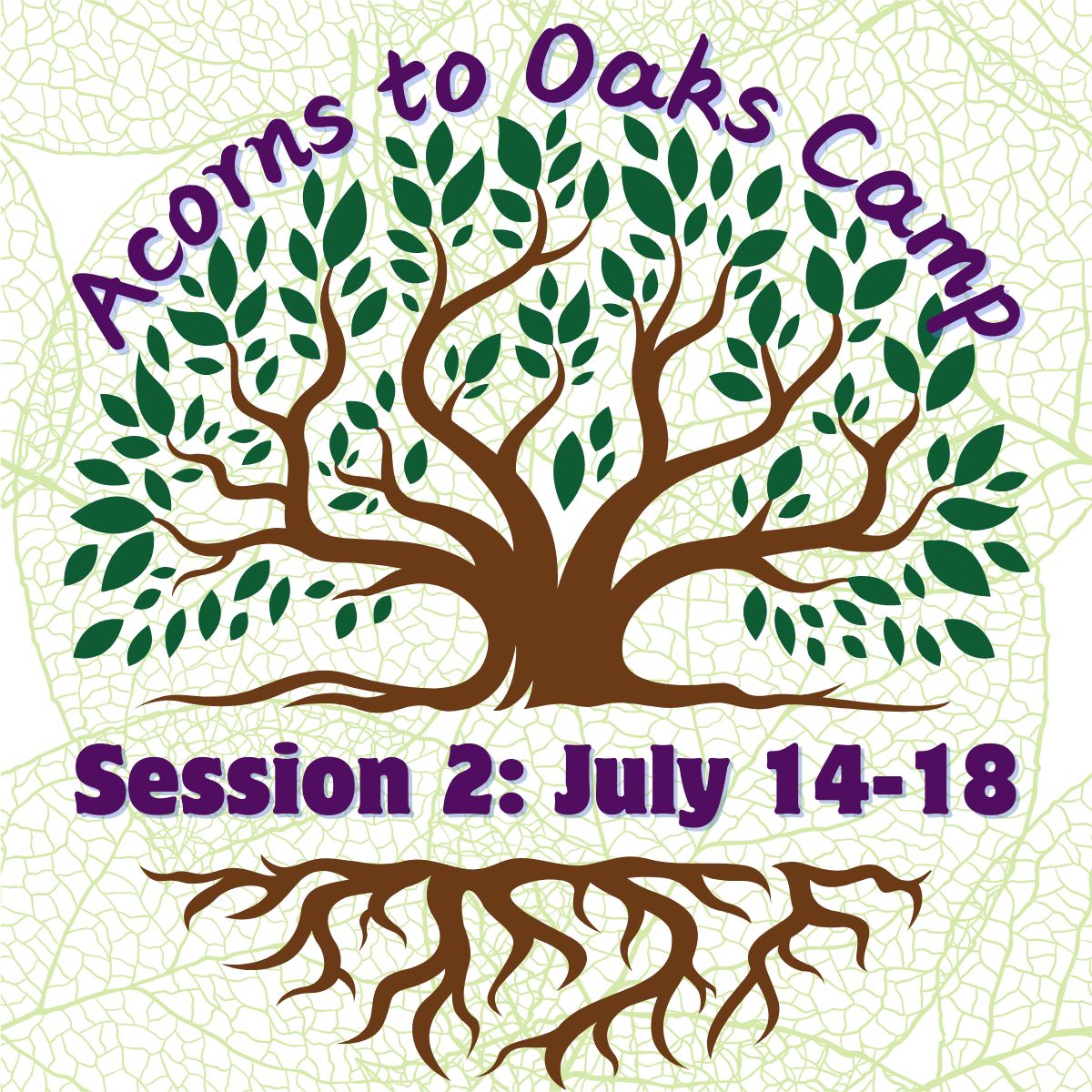 2025 Acorns to Oaks Camp with Mrs. Whitt and Mrs. Buhl! Rising 1st-4th Grade, July 14-18, Session 2