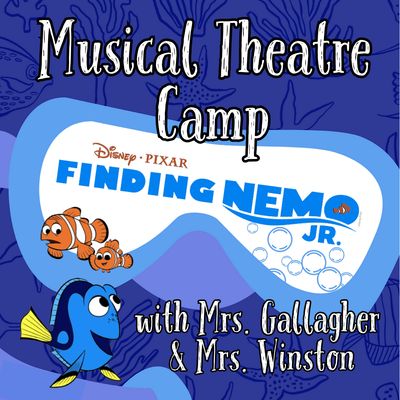 2025 Musical Theatre Camp with Mrs. Gallagher and Mrs. Winston! Rising 3rd-8th Grade, June 2-6, 2025