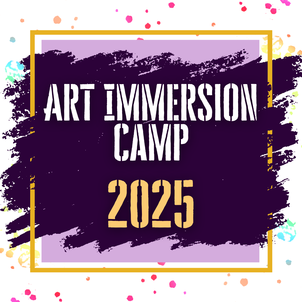 2025 Art Immersion Camp with Ms. Susannah Rogers, Rising K-4th Grade, July 21-25, 2025