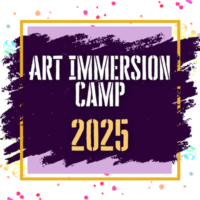 2025 Art Immersion Camp with Ms. Susannah Rogers, Rising K-4th Grade, July 21-25, 2025