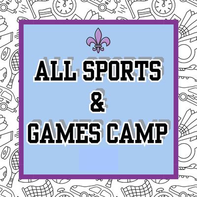 2026 All Sports &amp; Games Camp, Rising K-4th Graders, June 8-12