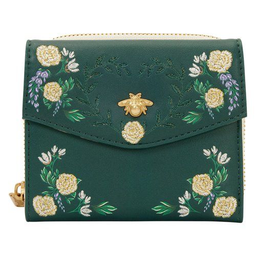 Bridgerton Floral Zip Around Wallet