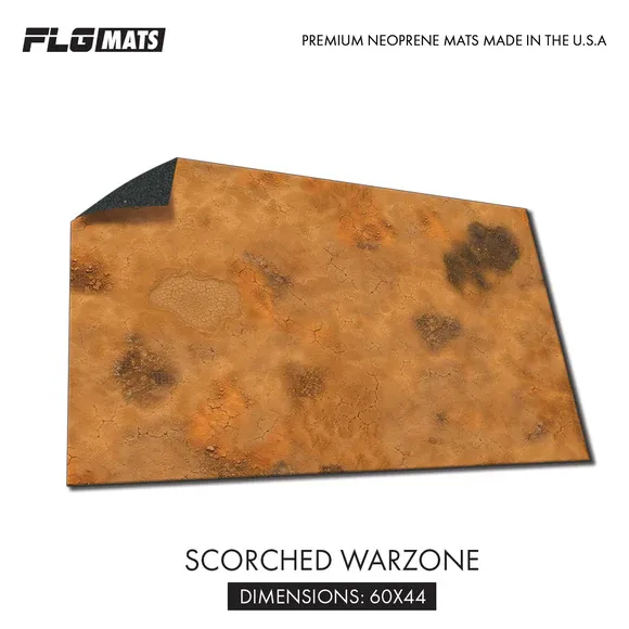 FLG Mat: Scorched Warzone