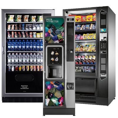 Snack- & Kombiautomaten (Riegel, Snacks & Getränke)