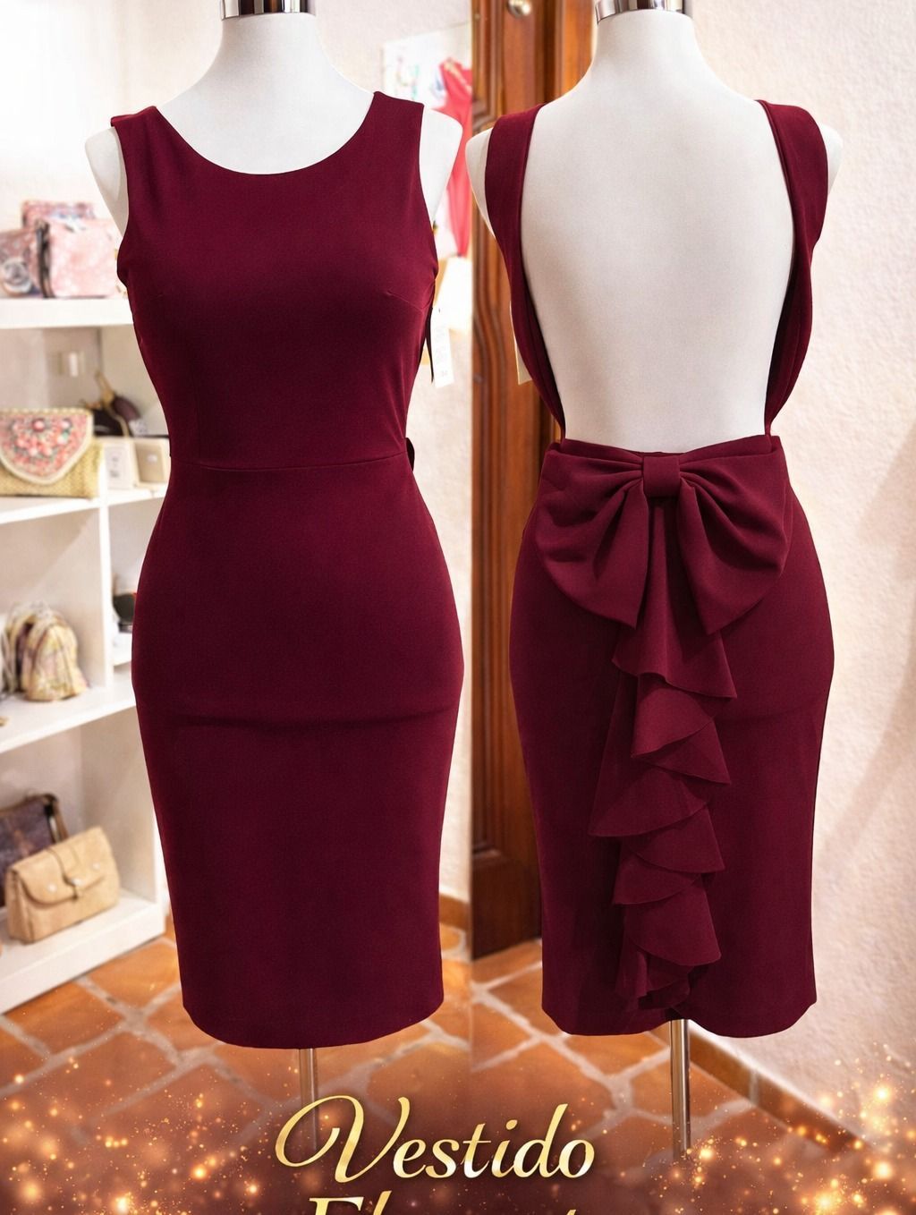 Vestido espalda al aire