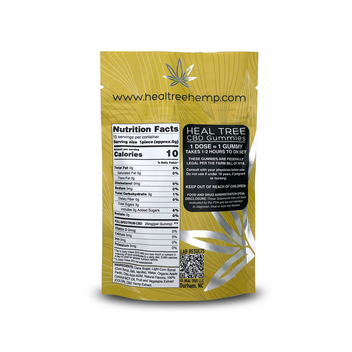 Heal Tree Gummies - 250mg CBD Full Spectrum Gummies