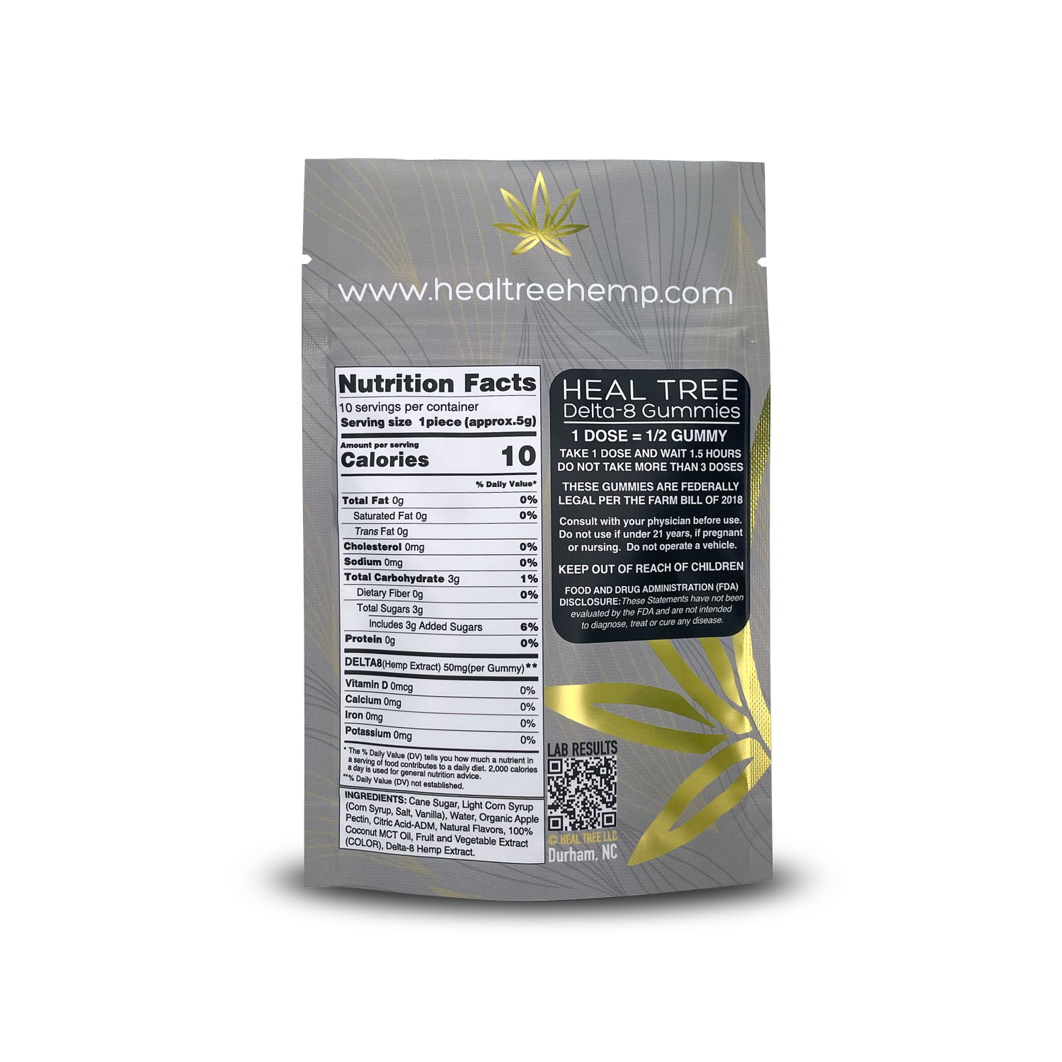 Heal Tree Gummies - 500mg Delta-8  Gummies