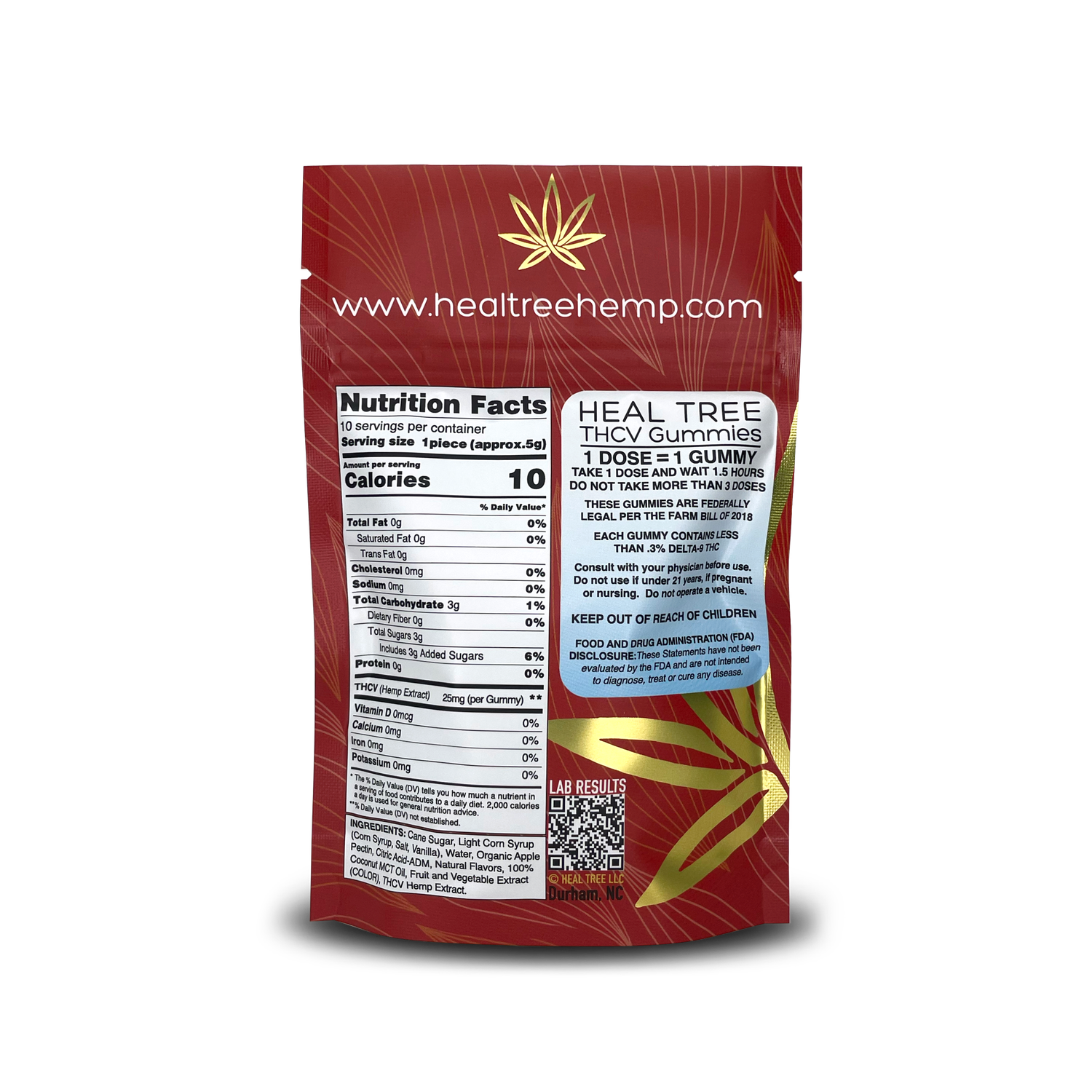 Heal Tree Gummies - 250mg THCv Gummies