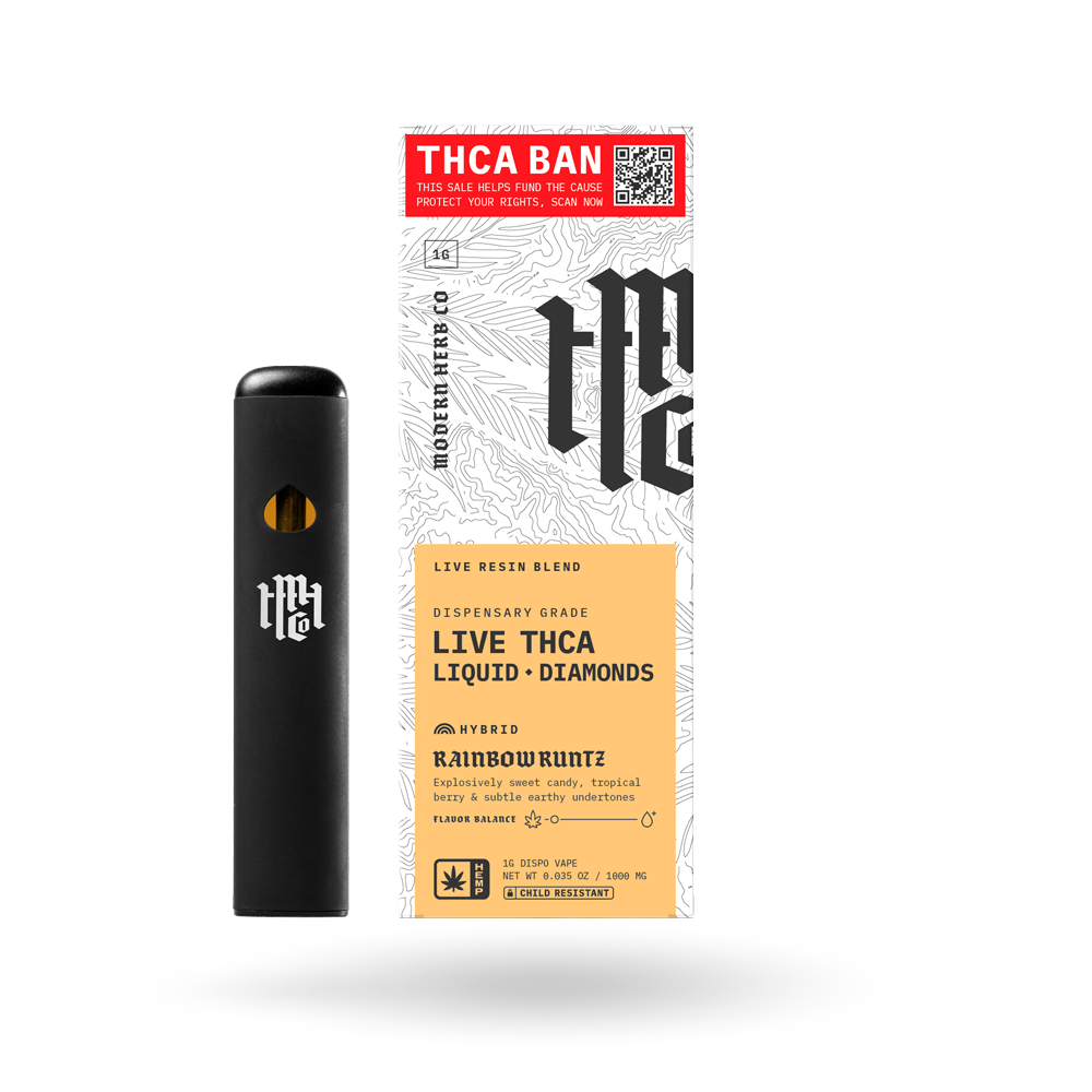 Modern Herb - THCa Liquid Diamonds Live Resin Disposable