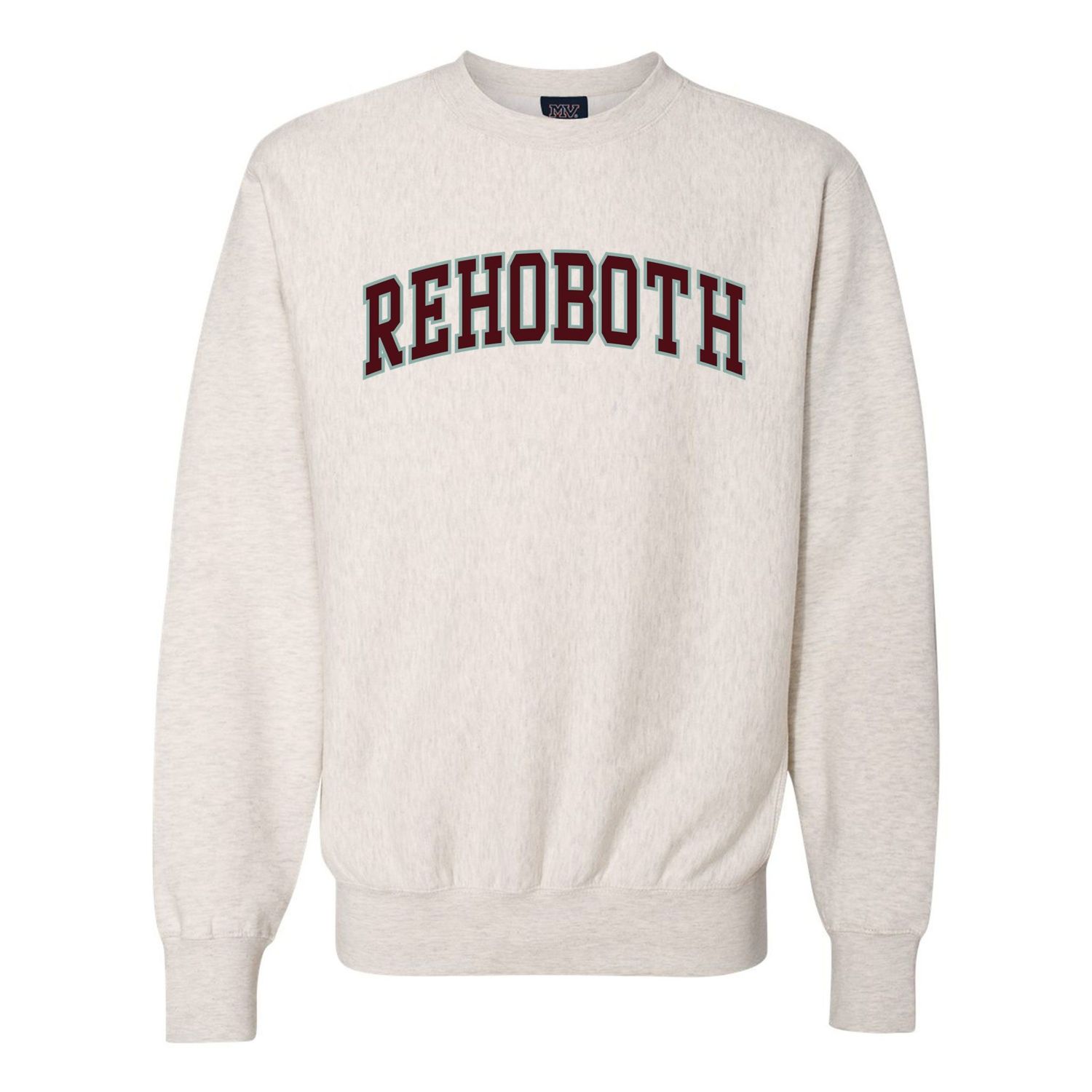 MV APPLIQUE CREWNECK, Color: OATMEAL, Size: XS