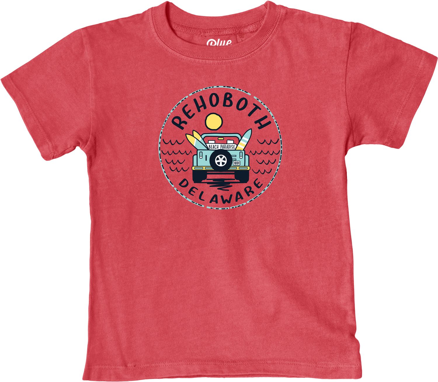 INFANT CONCURRENCE JEEP SS TEE, Color: PAPAYA, Size: 6M