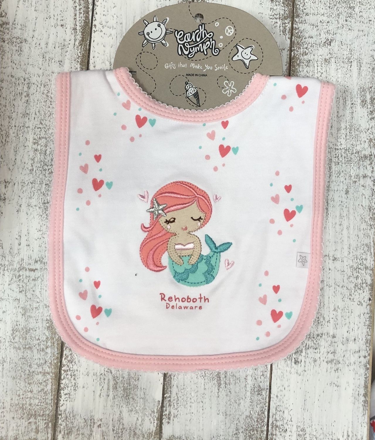 EARTH NYMPH BABY BIB