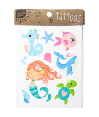 EARTH NYMPH TATTOO PACK, Color: GIRLS COASTAL