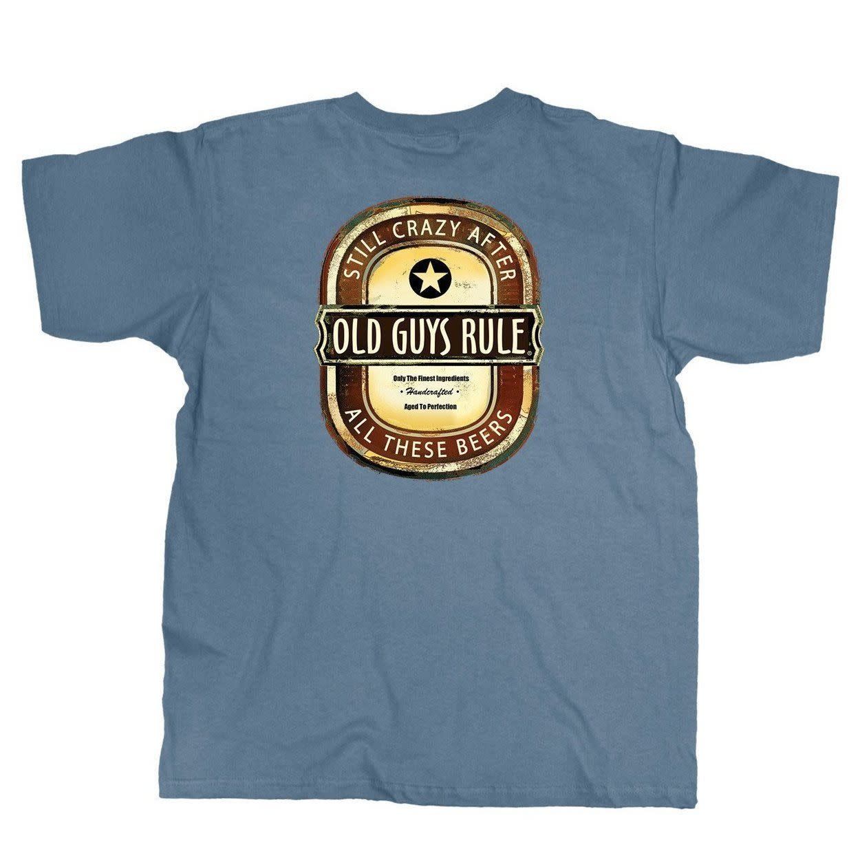 OLD GUYS RULE CRAZY BREW SS TEE