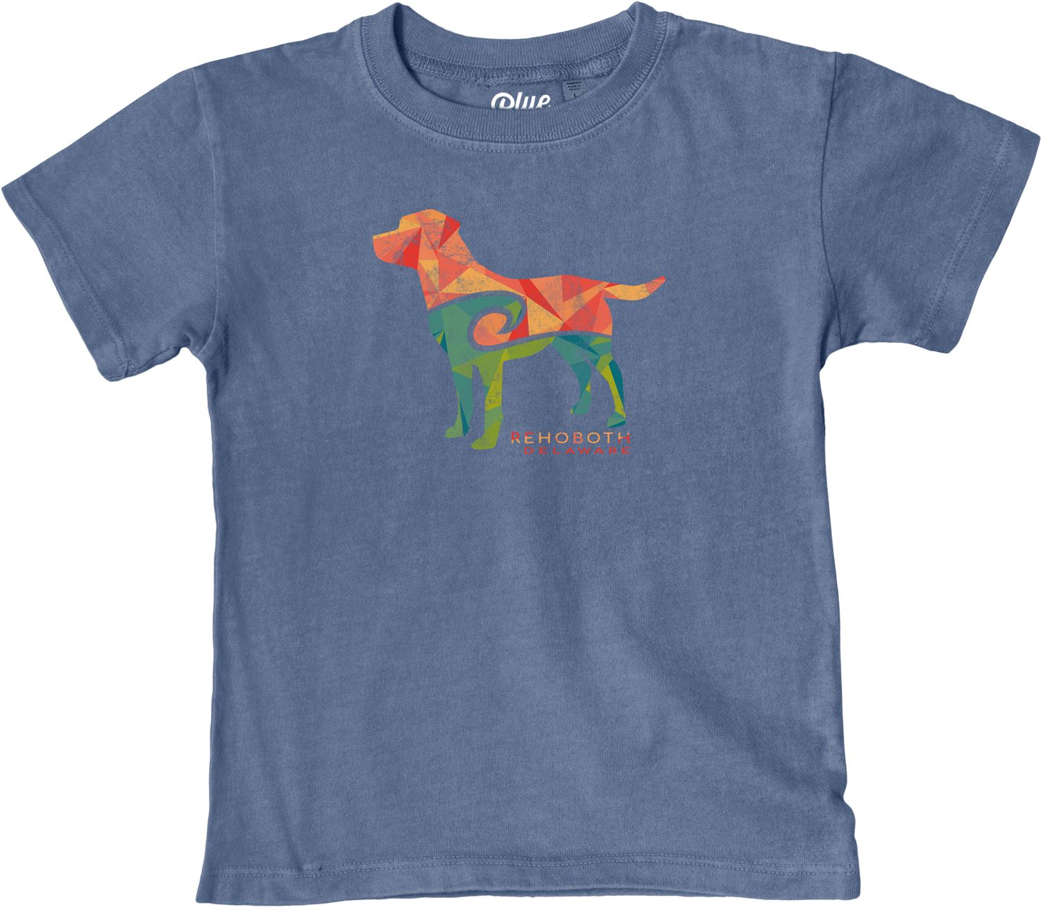 INFANT REMNANT LAB SS TEE, Color: PACIFIC BLUE, Size: 6M