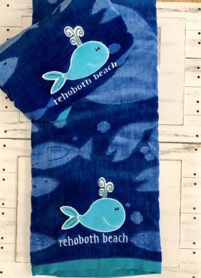 EMBROIDERED BEACH TOWEL