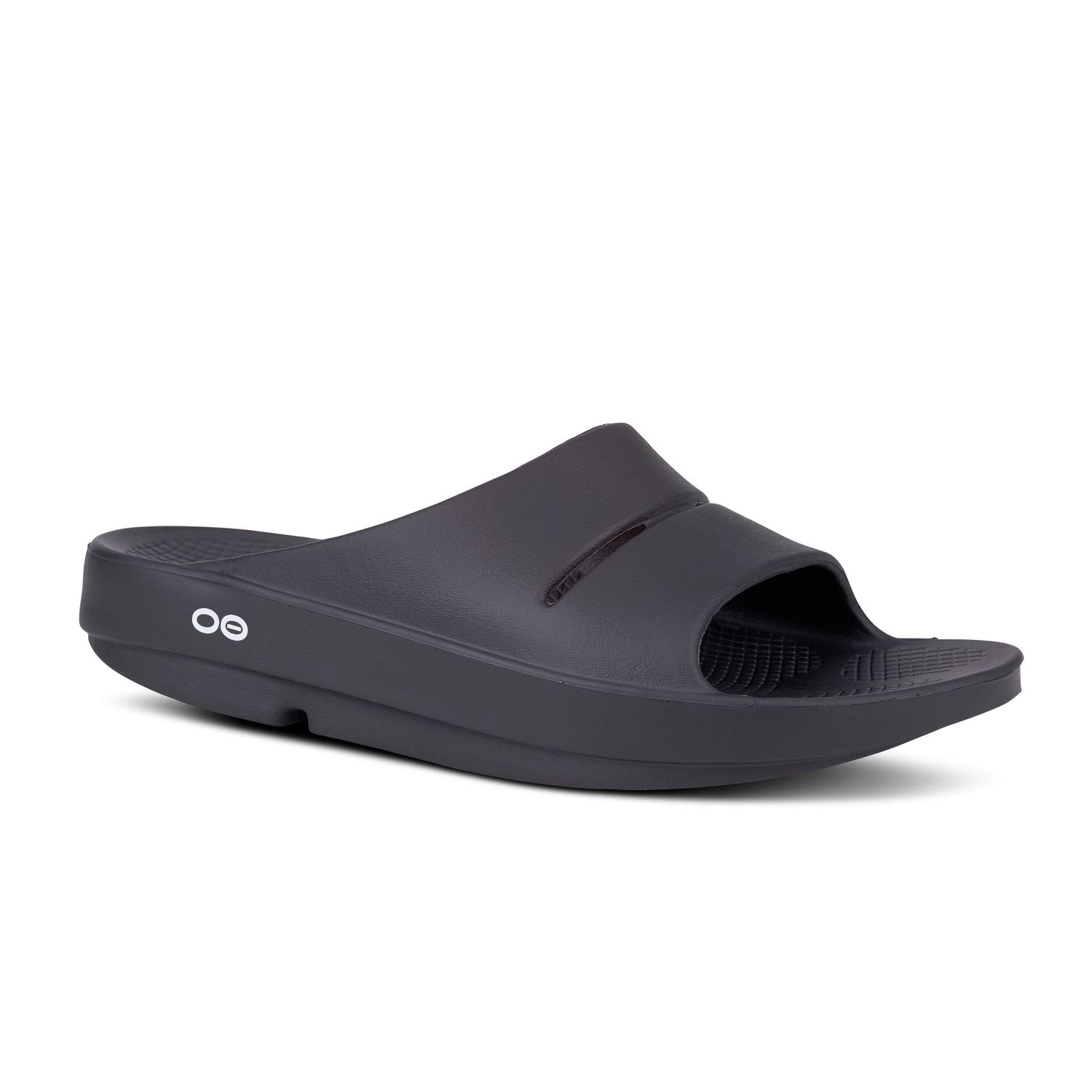OOFOS OOAHH SLIDE, Color: BLACK, Size: M3/W5