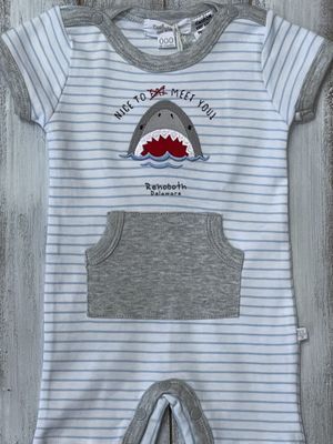 EARTH NYMPH ONESIE EAT YOU SHARK