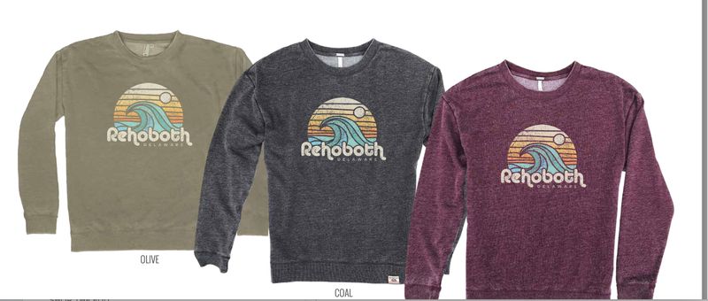 WOMENS WEATHERED PROTECTOR WAVE CREWNECK