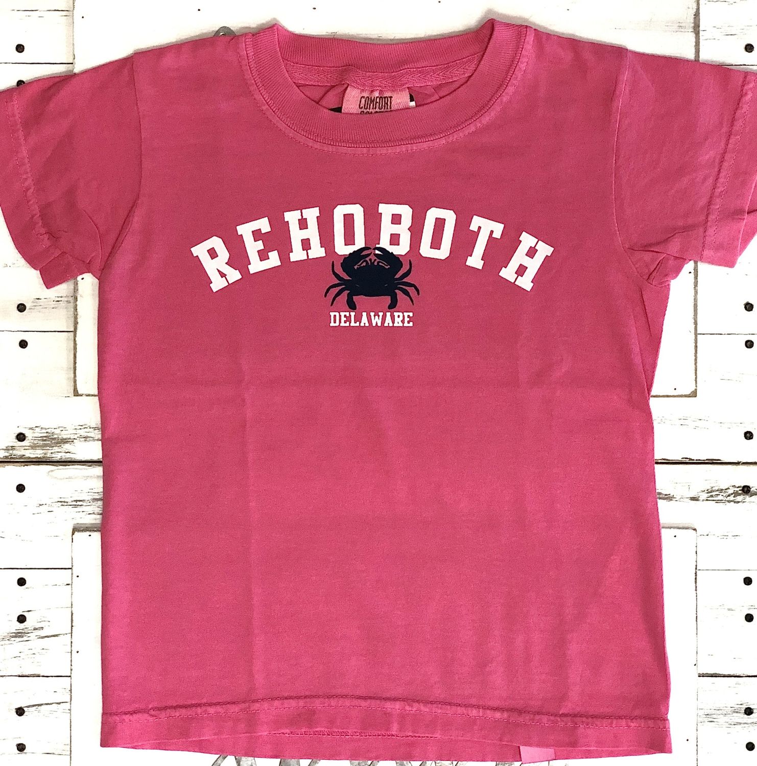 YOUTH CLASSIC BEACH SS TEE CRUNCHBERRY CRAB