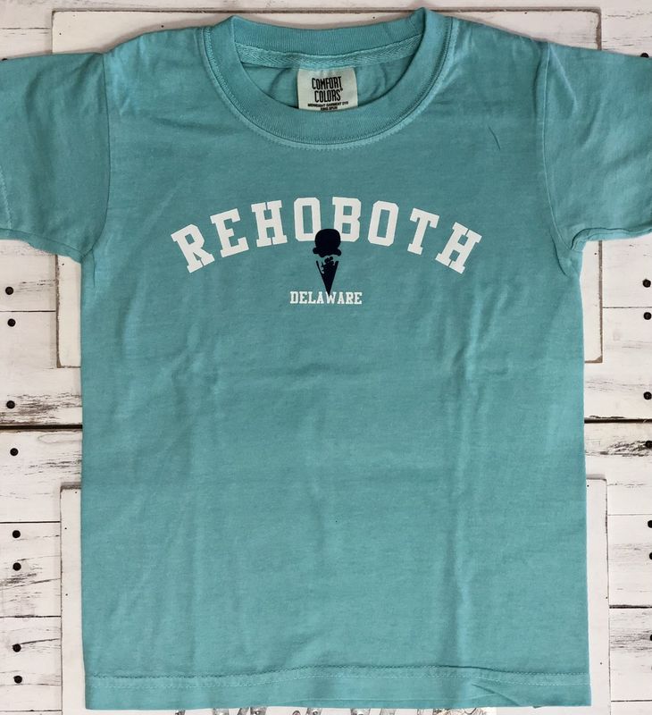 YOUTH CLASSIC BEACH SS TEE CHALKY MINT ICE CREAM