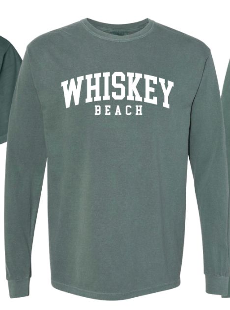 MENS CLASSIC WHISKEY BEACH LS TEE